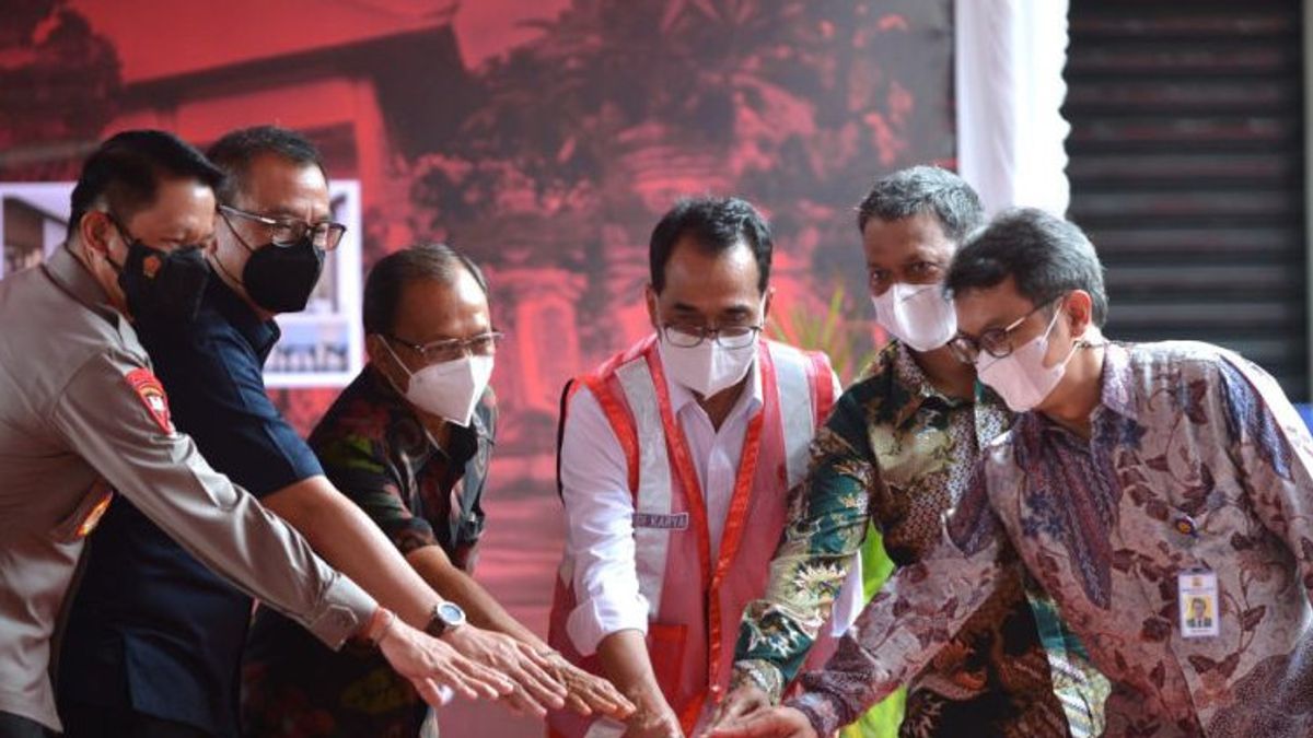 巴厘岛的Ngurah Rai机场VVIP航站楼开始恢复活力 支持G20峰会，交通部长Budi Karya：按照国际标准建造