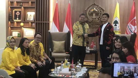 PSI Sambangi Golkar, Kaesang: Belajar Strategi untuk Menang Pemilu 2024