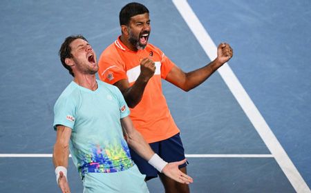 Kegigihan Matt Ebden/Rohan Bopanna Berbuah Juara Ganda Putra Australia Open 2024