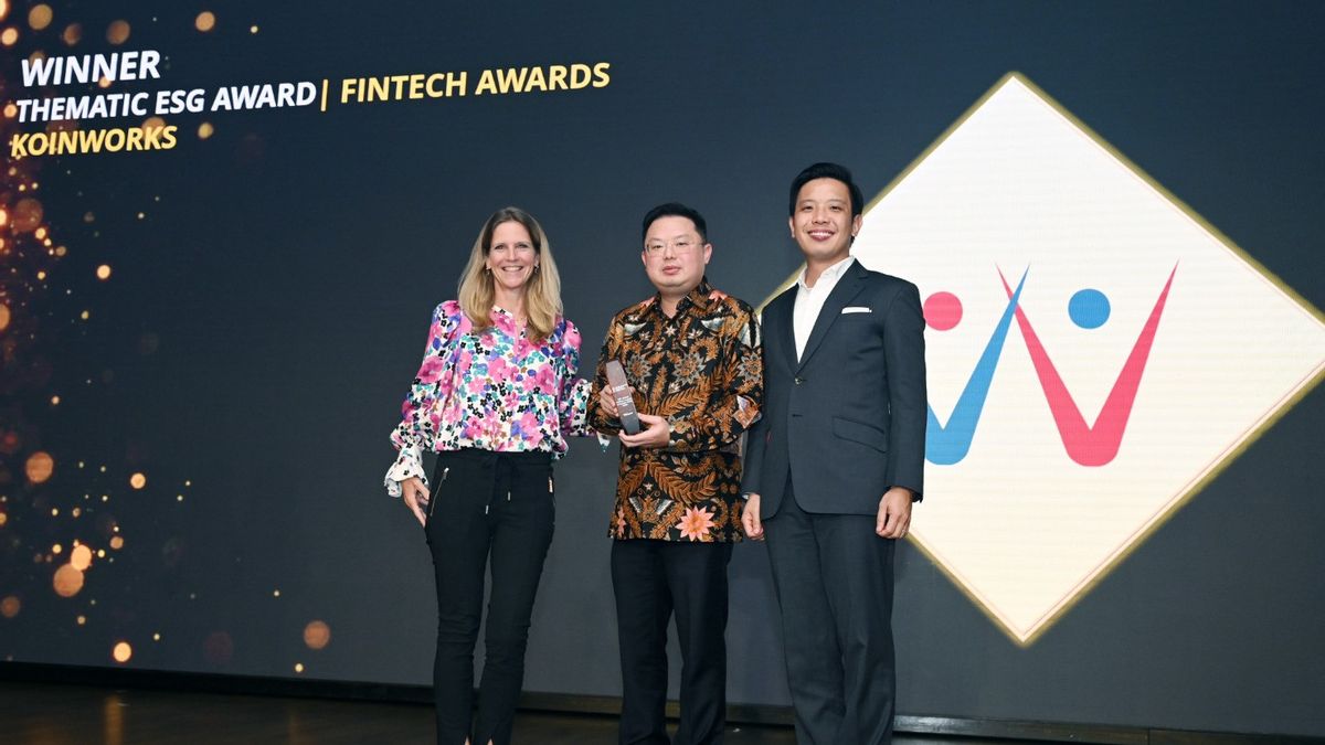 KoinWorks Raih Penghargaan Tematik ESG di Singapore FinTech Festival Melalui Solusi Keuangan untuk UMKM di Level Ekosistem