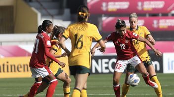 Australia Celebrates 18 Goals Against The Indonesian Women's National Team In The 2022 Women's Asian Cup