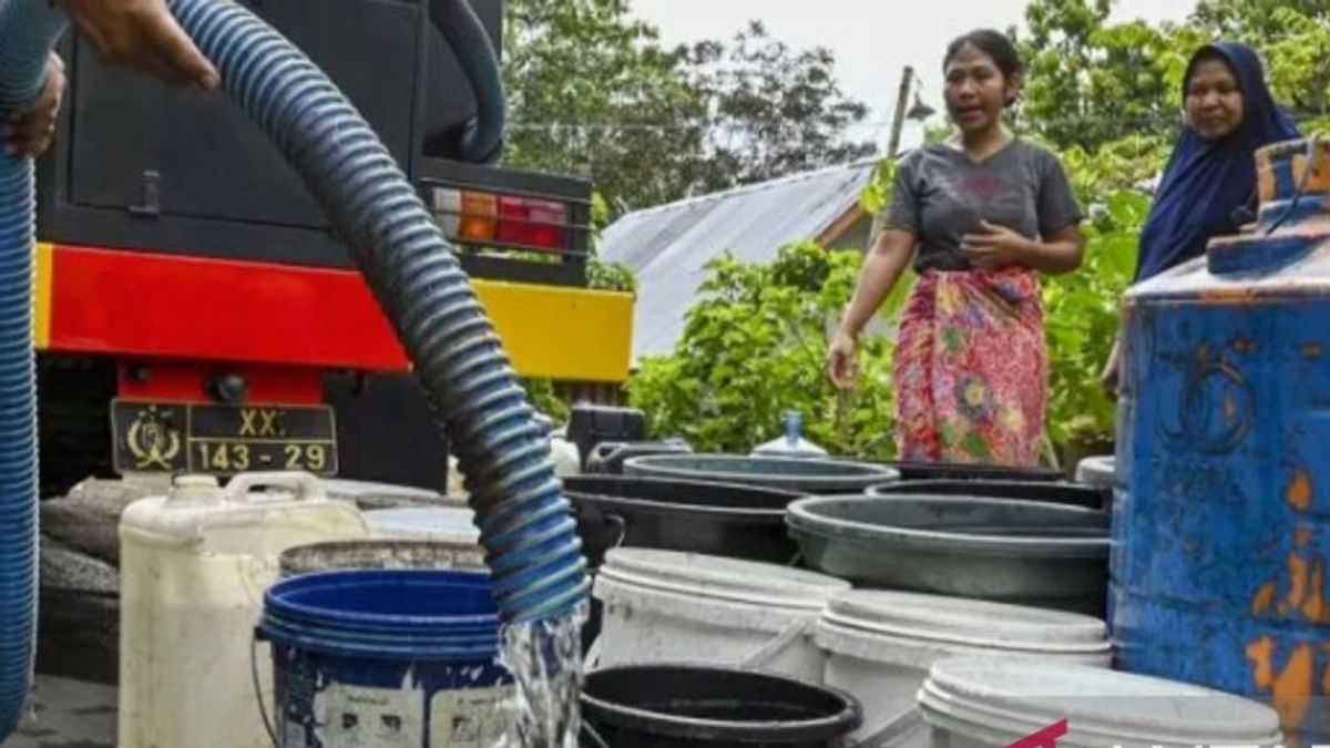 L'approvisionnement en eau potable à Purwakarta est sûr malgré le chute saisonnier