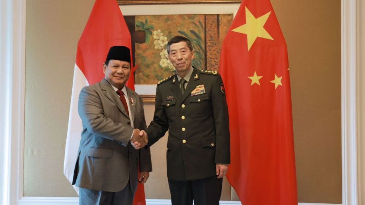 Prabowo Bertemu Menhan Li Shangfu Bahas Peningkatan Kerja Sama China-Indonesia
