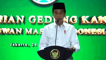 Inaugurer Le Bureau Du Conseil Des Mosquées Indonésiennes, Ceci Est Le Message Du Président Jokowi