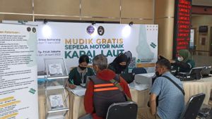 Kuota Mudik Gratis Sepeda Motor via Kapal Laut Sudah Terisi Lebih 50 Persen