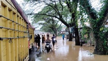 Nagan Raya Aceh的交通通道洪水