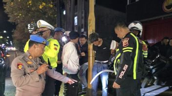 Polres Cianjur Jaring Motor dengan Knalpot Brong