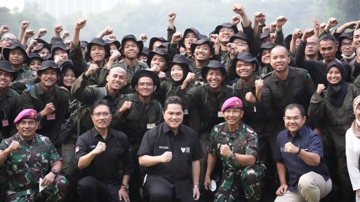 Gather New Employees Of SOEs At Marine Headquarters, Erick Thohir: There Is No Corrupt Space, Time To Contribute To The State