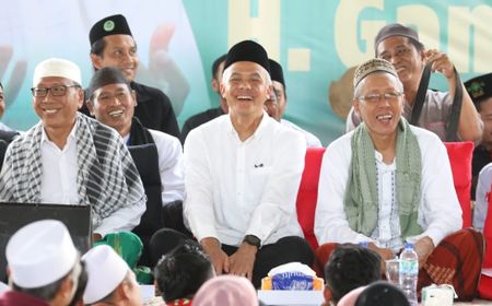 Halal Bihalal dengan Ulama se-Jatim, Ganjar Dicurhati Soal Pupuk