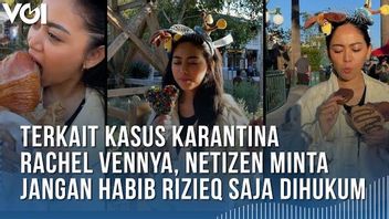 Video: Netizen Minta Rachel Vennya Dihukum Seperti Habib Rizieq