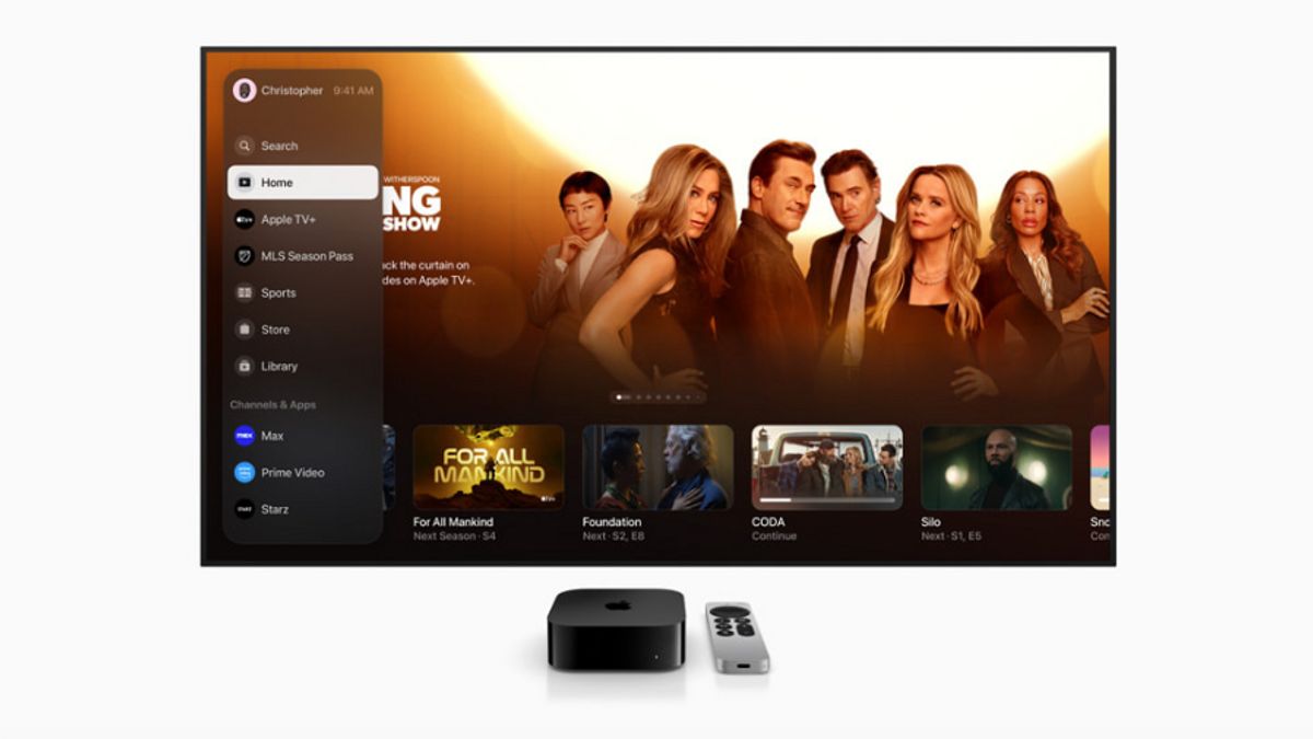 使访问更容易,Apple TV 更新应用程序显示器