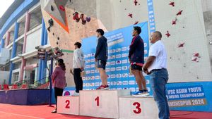 インドネシア サビート 4 IFSCアジアユース選手権2024 金メダル