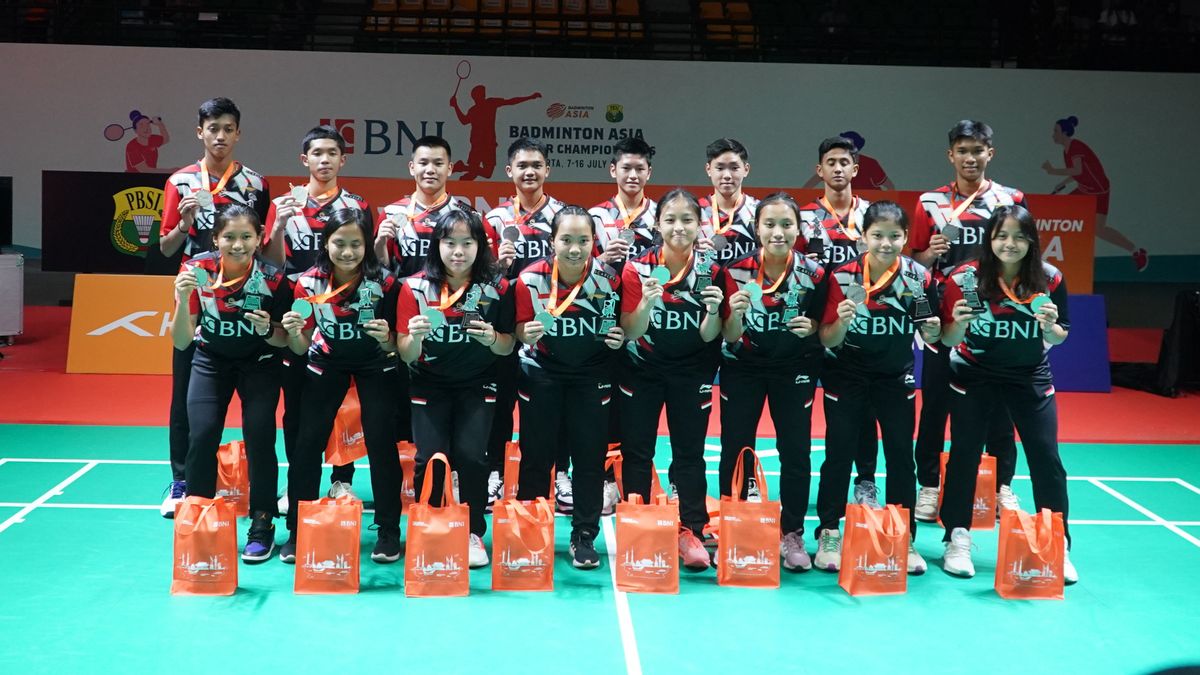 Kalah dari Jepang, Indonesia Runner Up Badminton Asia Junior Championships 2023