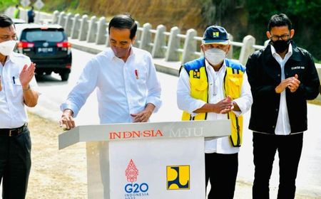 Bersama Luhut, Presiden Jokowi Resmikan Jalan Bypass Balige di Kabupaten Toba, Warga Sudah Terbebas dari Kemacetan