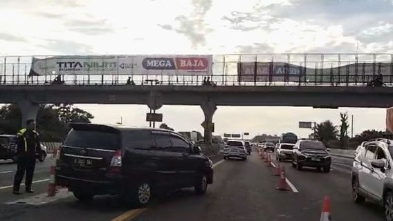 Libur Paskah, Jasamarga Berlakukan Contraflow Tol Japek Arah Jakarta