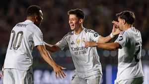 Kylian Mbappe Hattrick, Real Madrid Menang Telak 5-0 Lawan Tim Kazakhstan