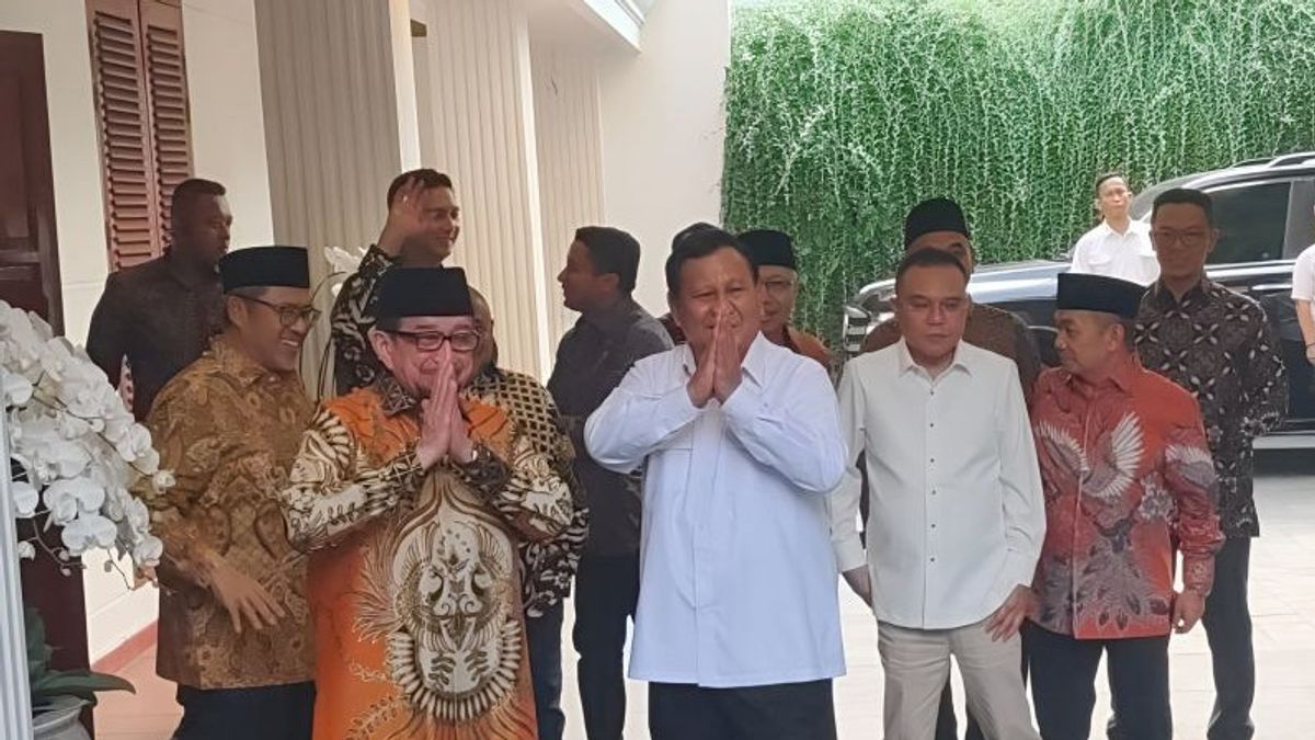 Elite PKS Gathering To Prabowo's Residence