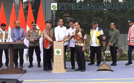 Jokowi Resmikan RS Hermina di IKN: Seperti Hotel Bintang Lima, Saya Hargai Kecepatan Pembangunannya