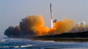 Starship Kecelakaan pada Uji Coba Ke-8, SpaceX Sebut Adanya Kegagalan Mesin 