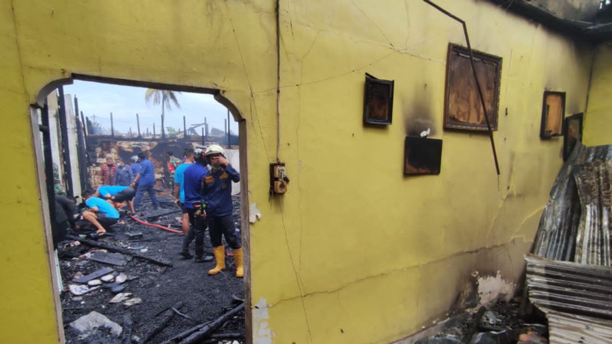 Kompleks Perumahan Dinas Kodam II/Sriwijaya Dilalap Api, Enam Rumah Jenderal Terbakar