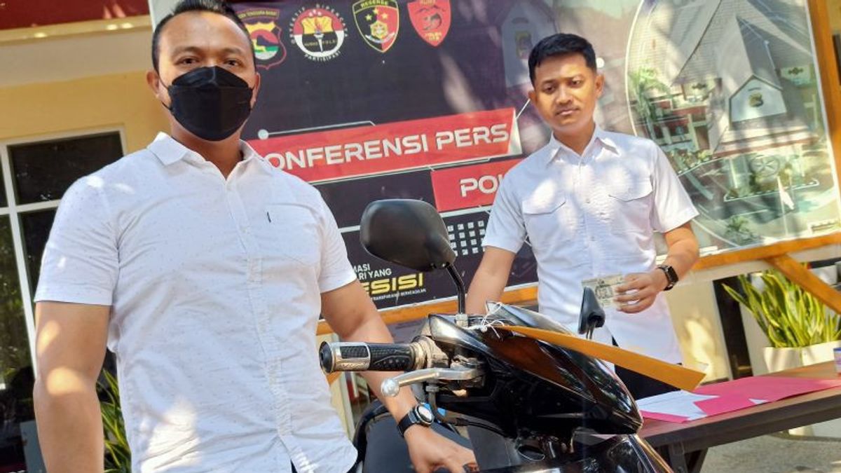 Police Reveal Case Of The Theft Of The Ojek Rental Mode In Mataram