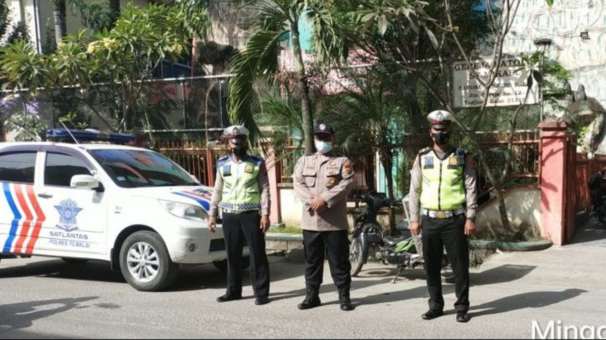 Vaksinasi di Tanjungbalai, Polisi Imbau Jemaat Gereja