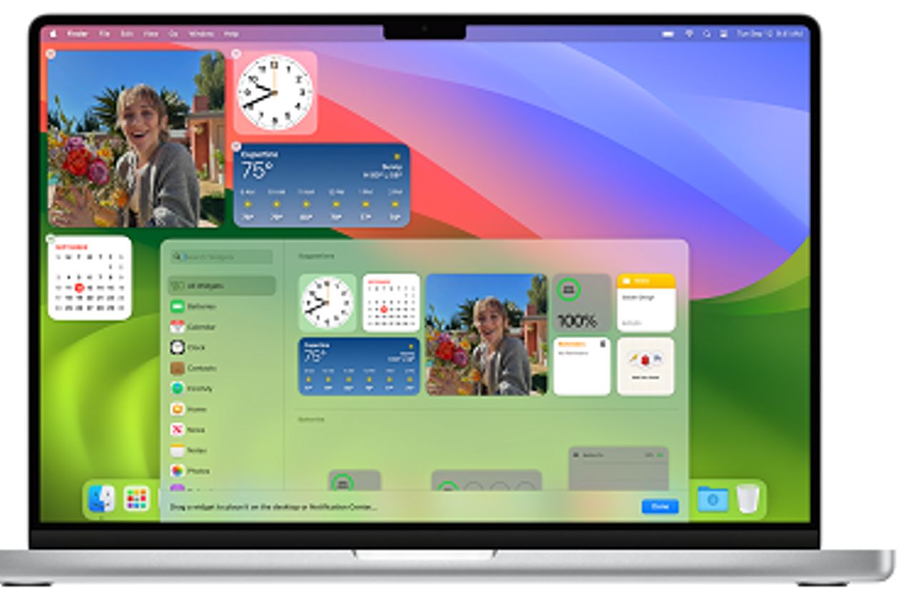 デスクトップMacBookでウィジェットを追加および制御する方法