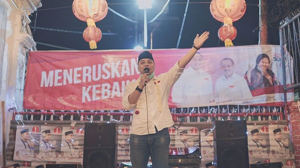  Eri Cahyadi Considère Machfud Arifin Gugat Surabaya élections Dans MK Pas Sur Les Violations, Mais En Raison De La Défaite