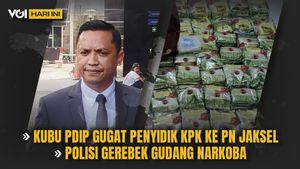 VOI Today: Kubu Hasto PDIP KPK调查员起诉,Ciledug的毒品仓库Gerebek警察