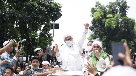 Responding To The Prosecutor's Replic 'The High Priest Is Just A Thumb's Thumb,' Rizieq Shihab Says This Is A Challenge, The East Jakarta District Court Can Be Surrounded