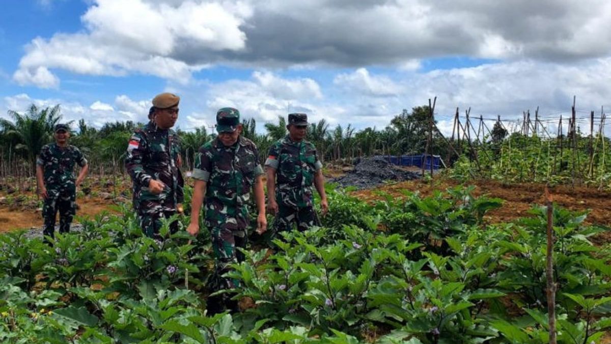 Not Only Guarding The Border Patok Patrol, The TNI At The RI-Malaysia Border Helps Schools Of Lack Of Learning Personnel