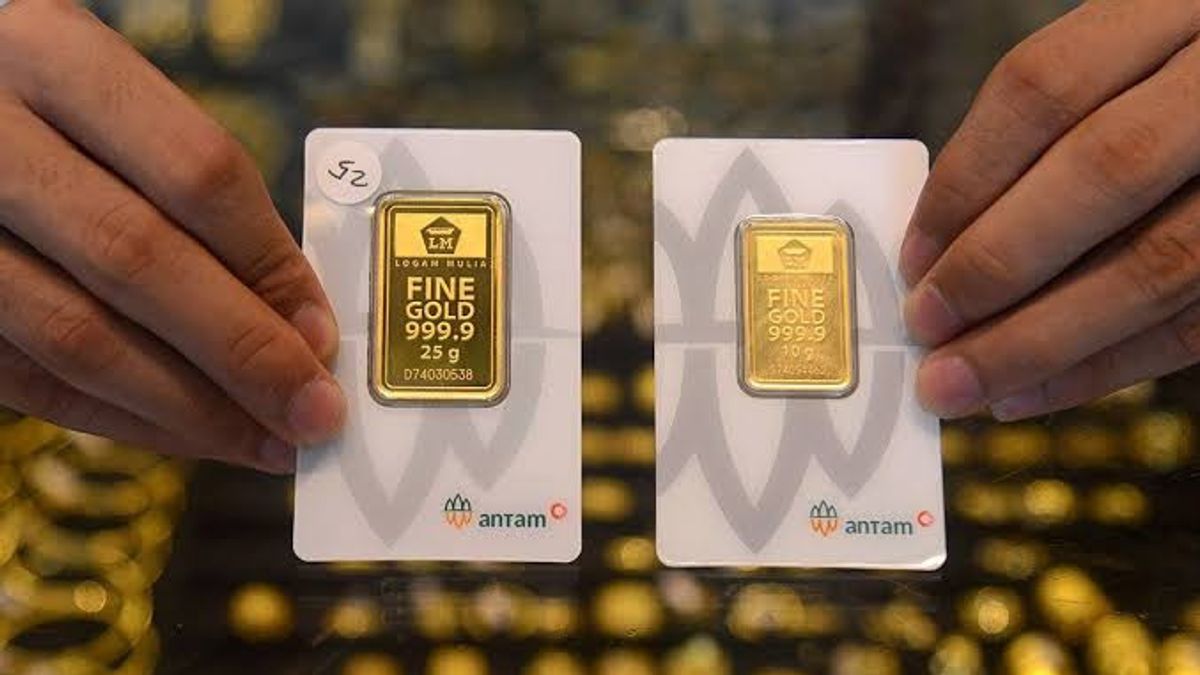 アンタムアンジロックゴールド価格は再びグラムあたりRp1,969,000に