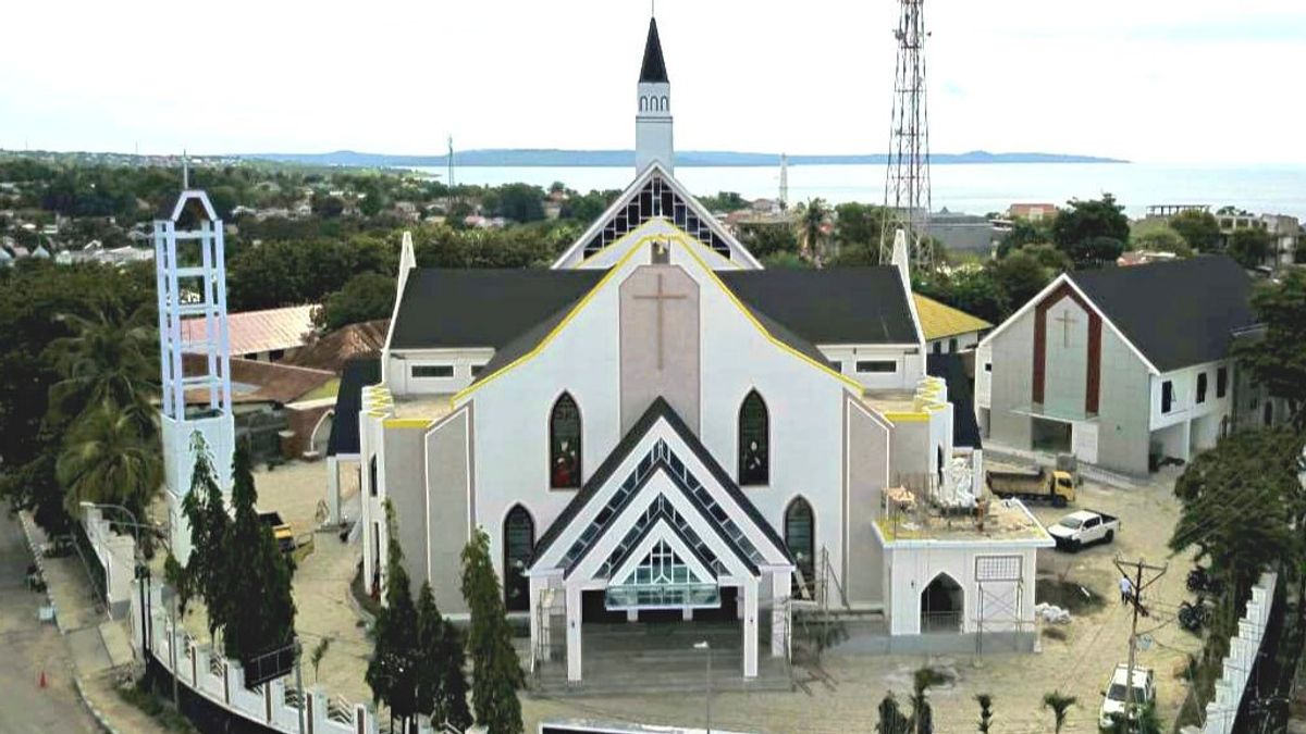 予算が248億8000万ルピアで、PUPR省はクパンNTTの大聖堂教会の建設を完了しました