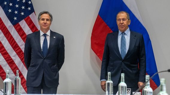 Rusia Akui Kemerdekaan Donetsk dan Lugansk, Menlu Blinken Batalkan Pertemuan dengan Menlu Lavrov