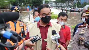 ジャカルタ洪水の処理、アニス:私たちは昨年から警戒しています