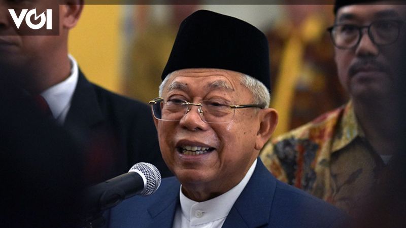 <div>Vice President Ma'ruf Amin Agrees That UN Will Be Removed As Long As There Is A Substitute In Today's Memory, December 11, 2019 - VOI.ID</div>