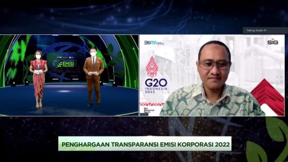 Komitmen Turunkan Emisi Karbon, SIG Dapat Penghargaan Green Elite dan Gold Plus pada Ajang Penghargaan Transparansi Emisi Korporasi 2022