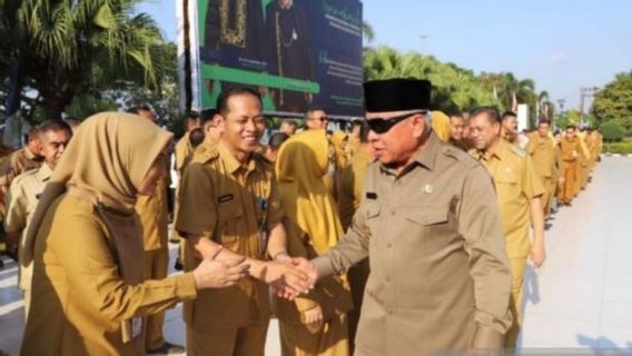 Governor Isran Noor And Deputy Governor Of East Kalimantan Pamitan Ahead Of The End Of Term Of Office