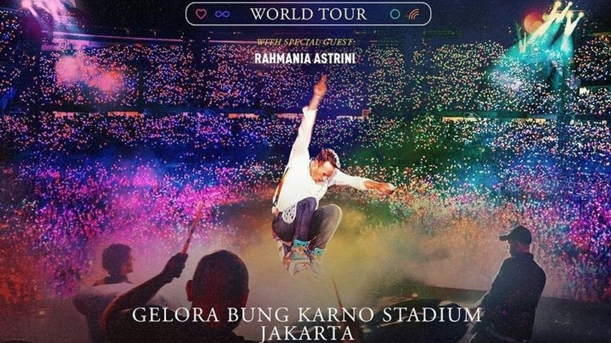 Rundown dan Panduan Nonton Konser Coldplay Music of The Spheres World Tour