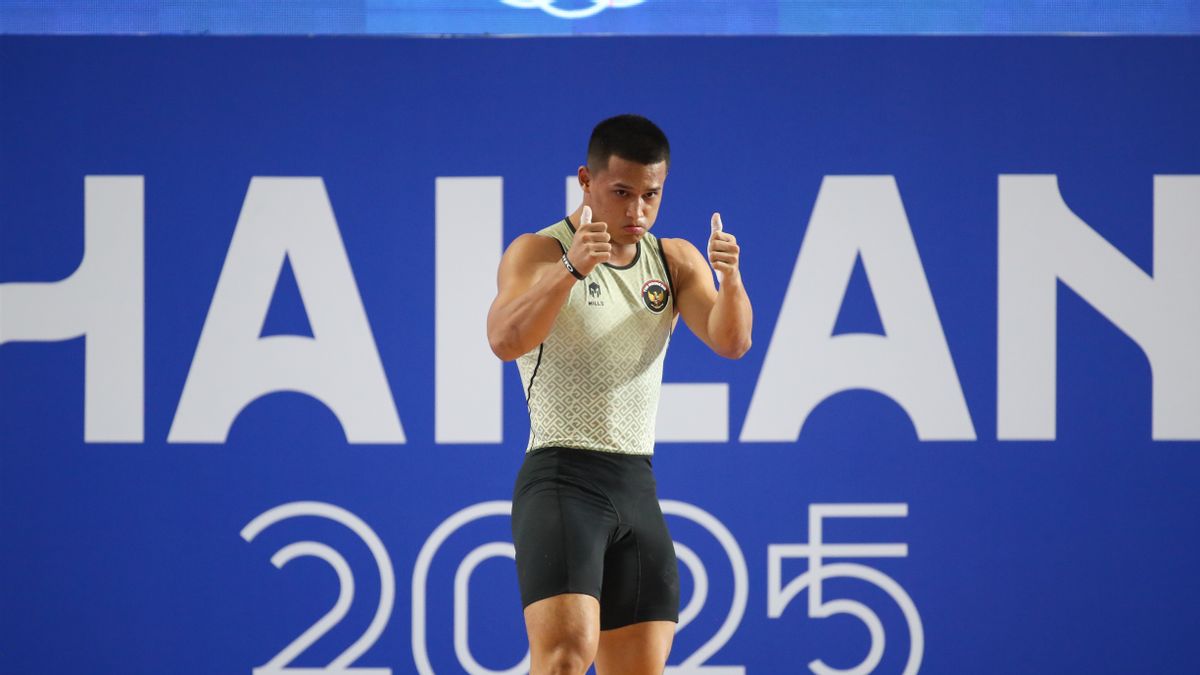 Rizki Juniansyah打破世界纪录，获得2025年东南亚运动会金牌
