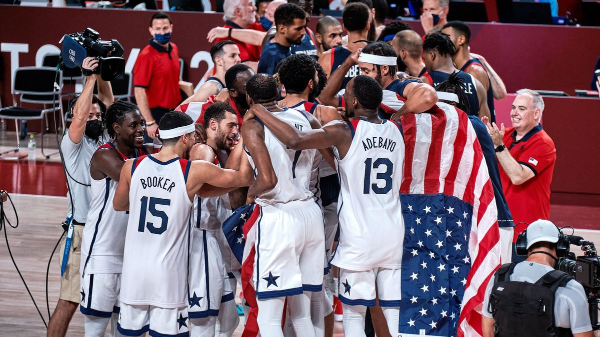 Les États-Unis Remportent Une Quatrième Médaille D’or Consécutive Aux Jeux Olympiques, Kevin Durant Marque 29 Points Et Six Rebonds