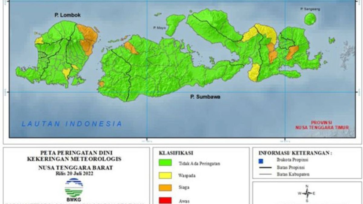 NTB Is Starting To Enter The Peak Of The 2022 Dry Season, Residents Need To Be Aware Of Drought, Forest Fires And Strong Winds