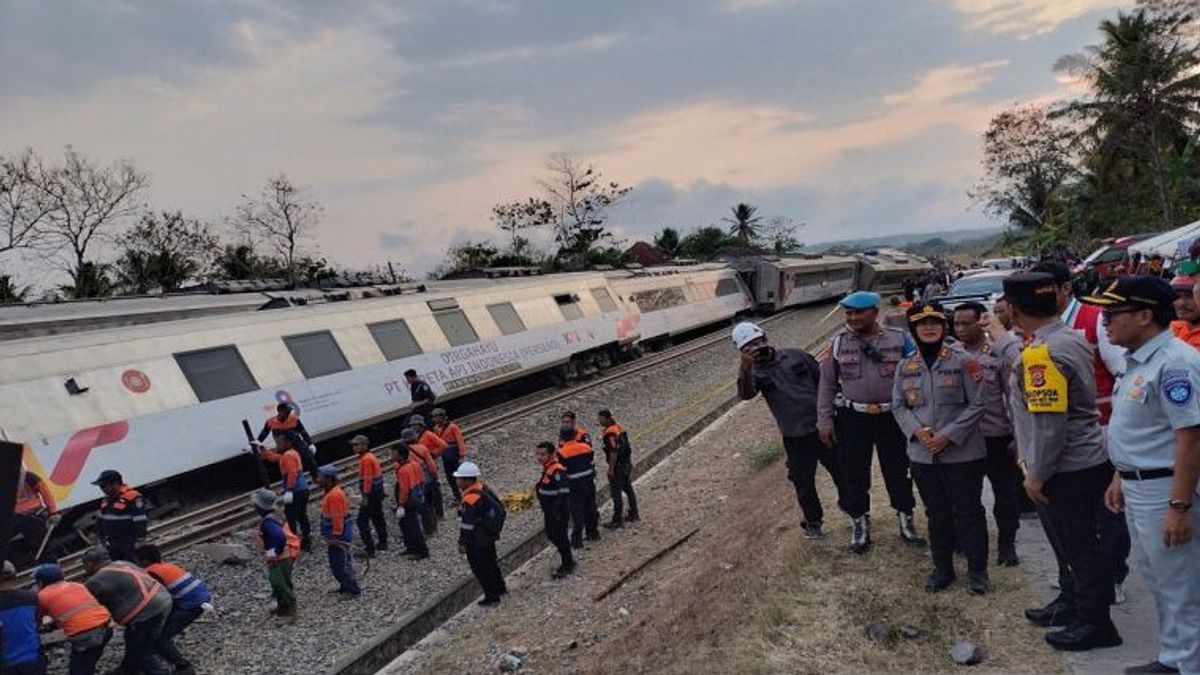 DIY地区警方调查Kulon Progo的Kalimenur火车事故