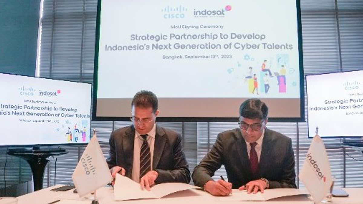 Indosat dan Cisco Perluas Program Pelatihan Keamanan Siber di Indonesia