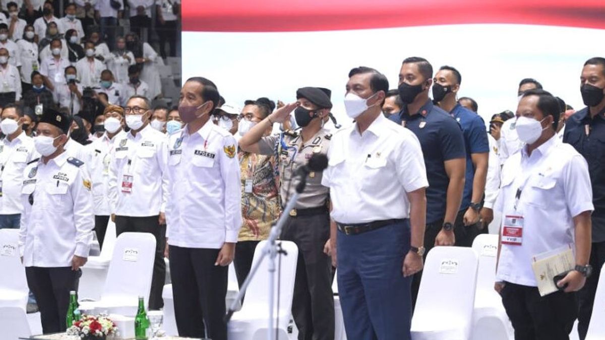 Spokesman Luhut Denies His Boss's Presence At The APDESI Silatnas To Mobilize Jokowi's Support For Three Periods: It's Spontaneity