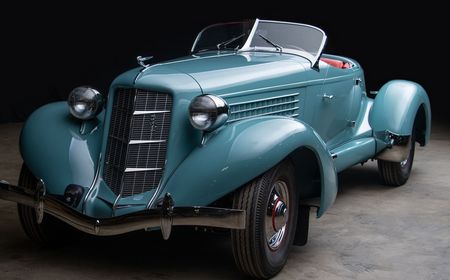 Auburn Speedster 1936 Dilelang, Legenda Mobil Amerika yang Elegan dan Langka