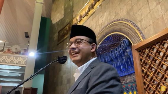 Anies Singgung Jabatannya Tak Bisa Diperpanjang Bikin Masjid UGM Riuh, Sambil Semringah Dia Bilang: Kenapa Tepuk Tangan?