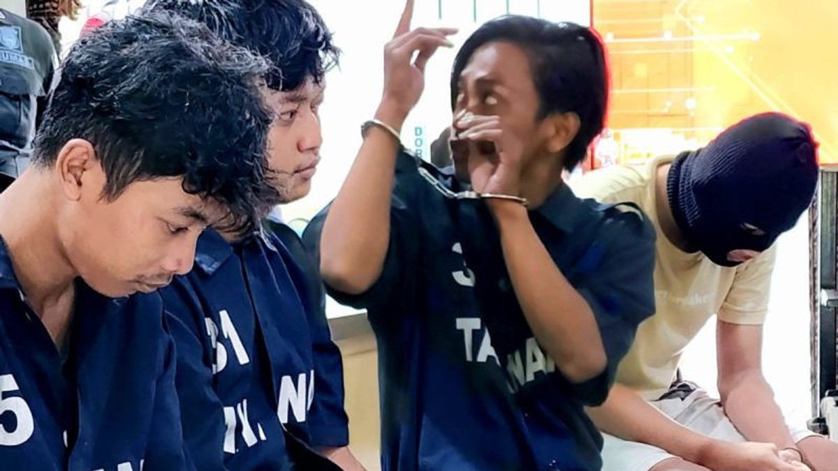 4 Anggota Gangster Semarang Pelaku Pembacokan Diringkus Polisi, Ini Tampangnya