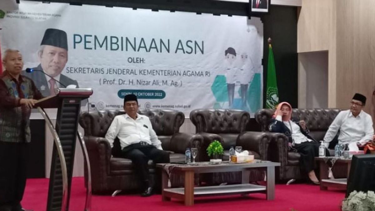 Secretary General Of The Ministry Of Religion Reminded Him Not To Sunat The Salaries Of PPPK Employees, Who Violated The Strict Enforcement Of Enforcement
