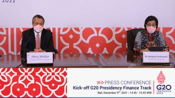 Gubernur BI dan Menkeu Sri Mulyani Buka Rangkaian Pertemuan Finance Track G20 di Bali